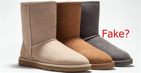 ugg slippers counterfeit